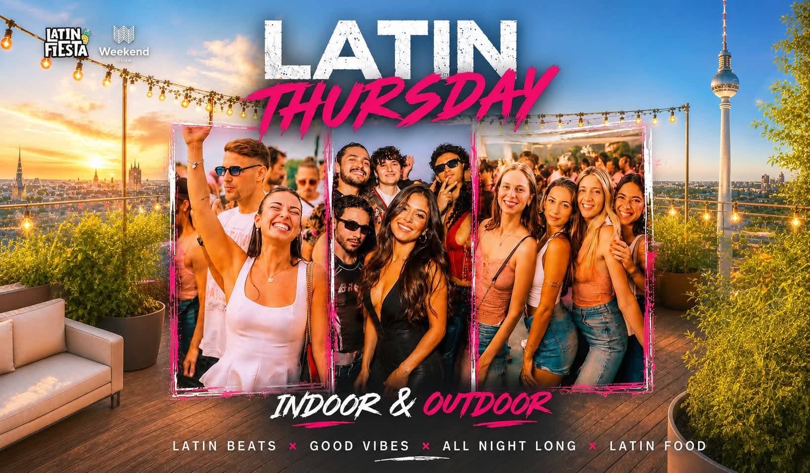 Latin Thursday Opening 2026 - Party, dance & food