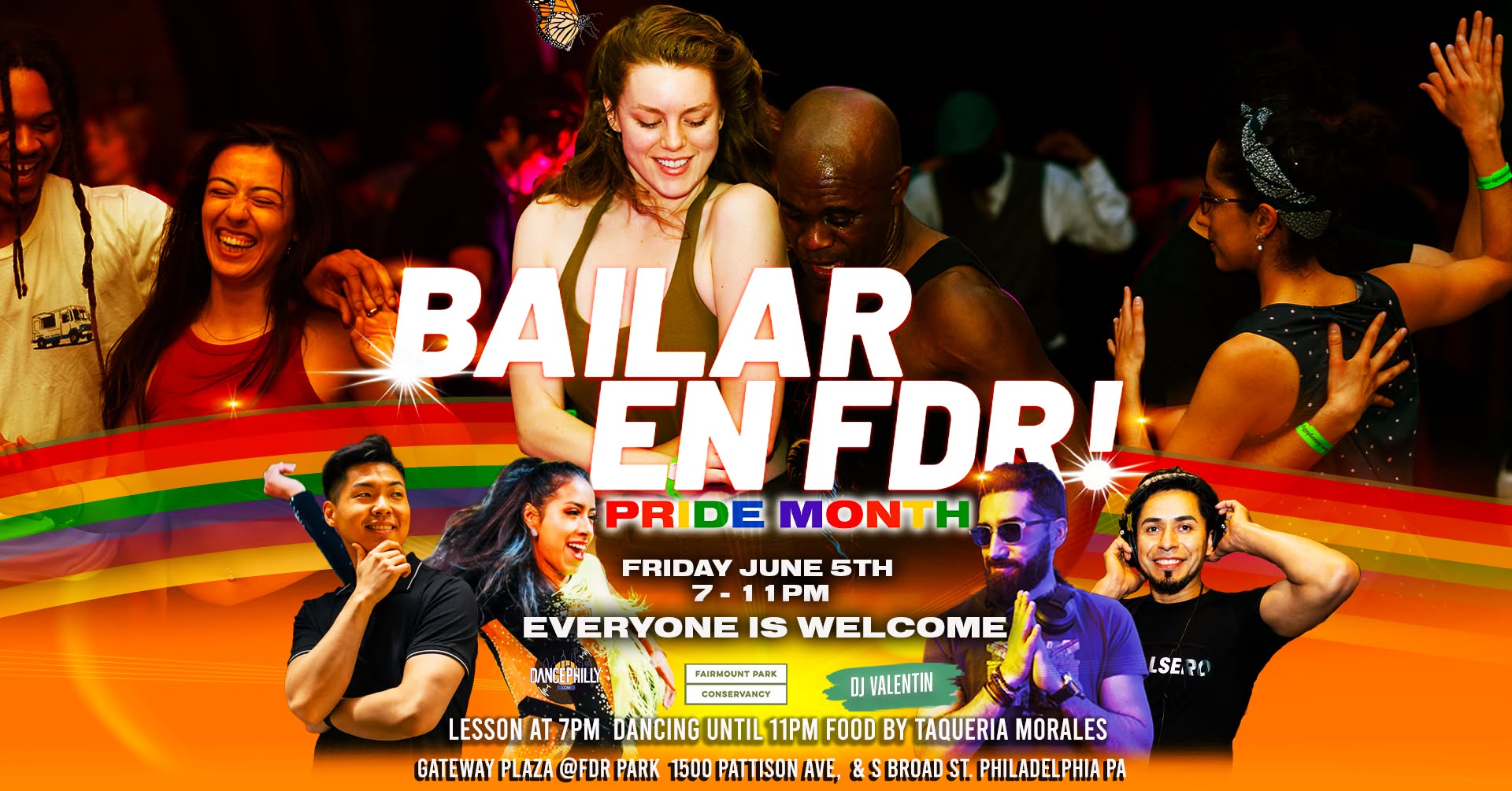 Bailar En FDR! Pride Month Edition, Everyone is Welcome!