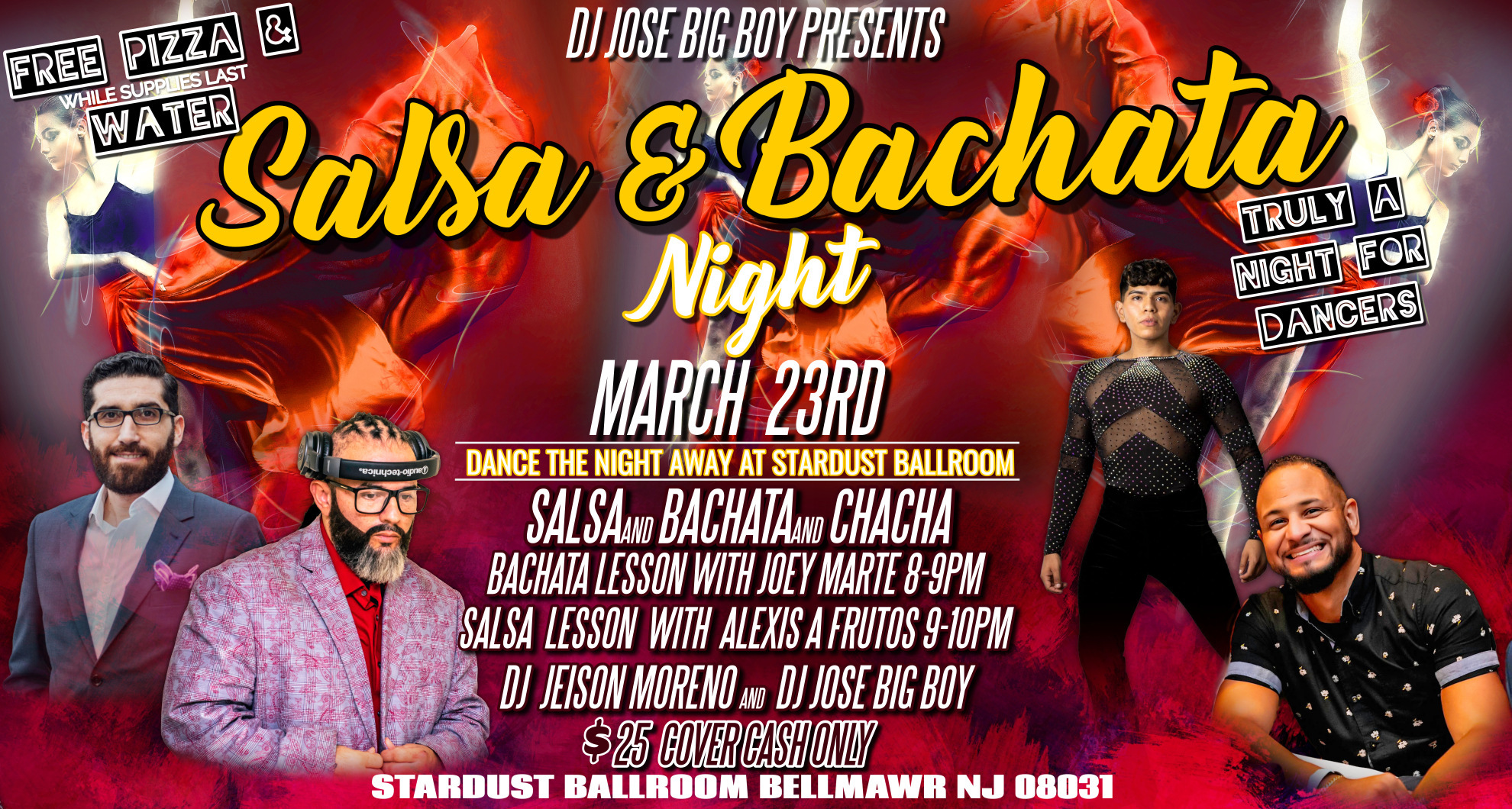 Salsa & Bachata Night With DJ Jose Big Boy & Friends