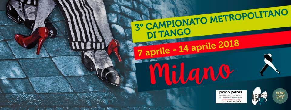 Terzo Campionato Metropolitano di Tango - Milano e Lombardia