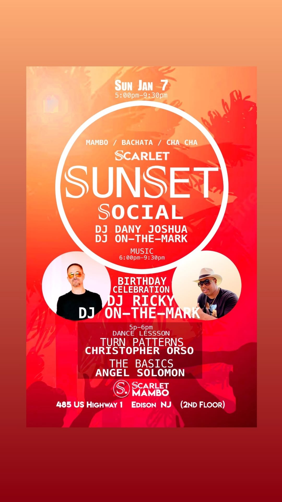 Scarlet SunSet Social π