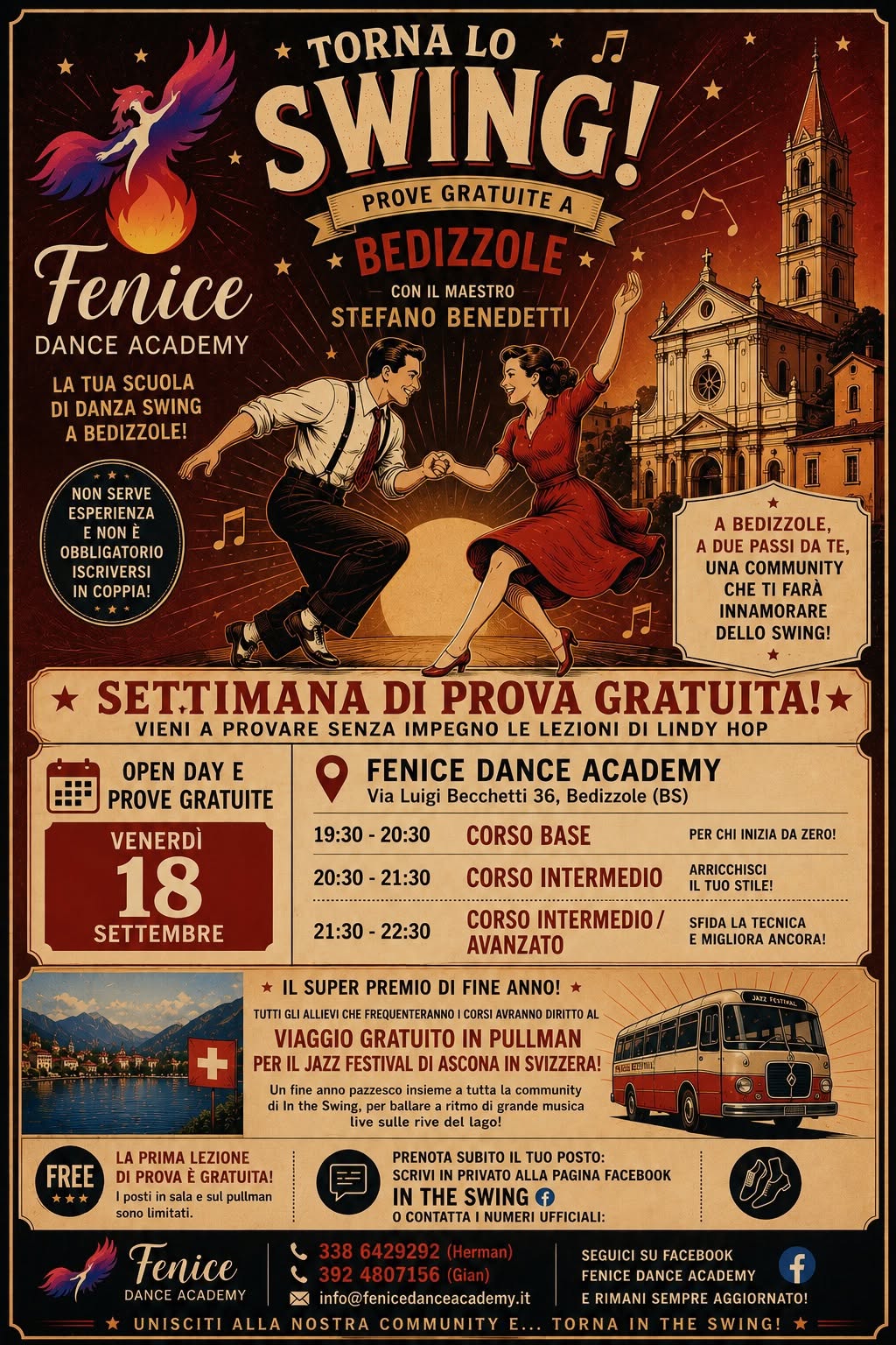 NUOVI corsi Swing a BEDIZZOLE 🕺💃