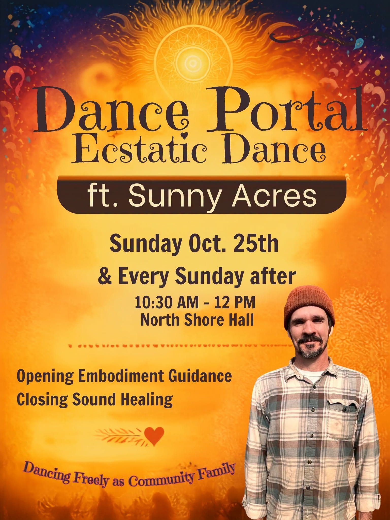 Dance Portal Ecstatic Dance ft. Sunny Acres - Sunday Morning