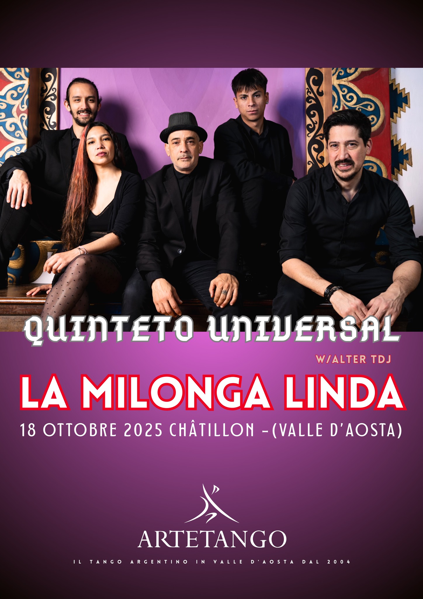 LA MILONGA LINDA con il QUINTETO UNIVERSAL