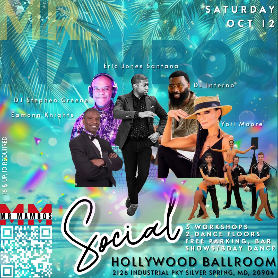 Mr. Mambo's Salsa Bachata Social Featuring Yoii Moore Class and Show