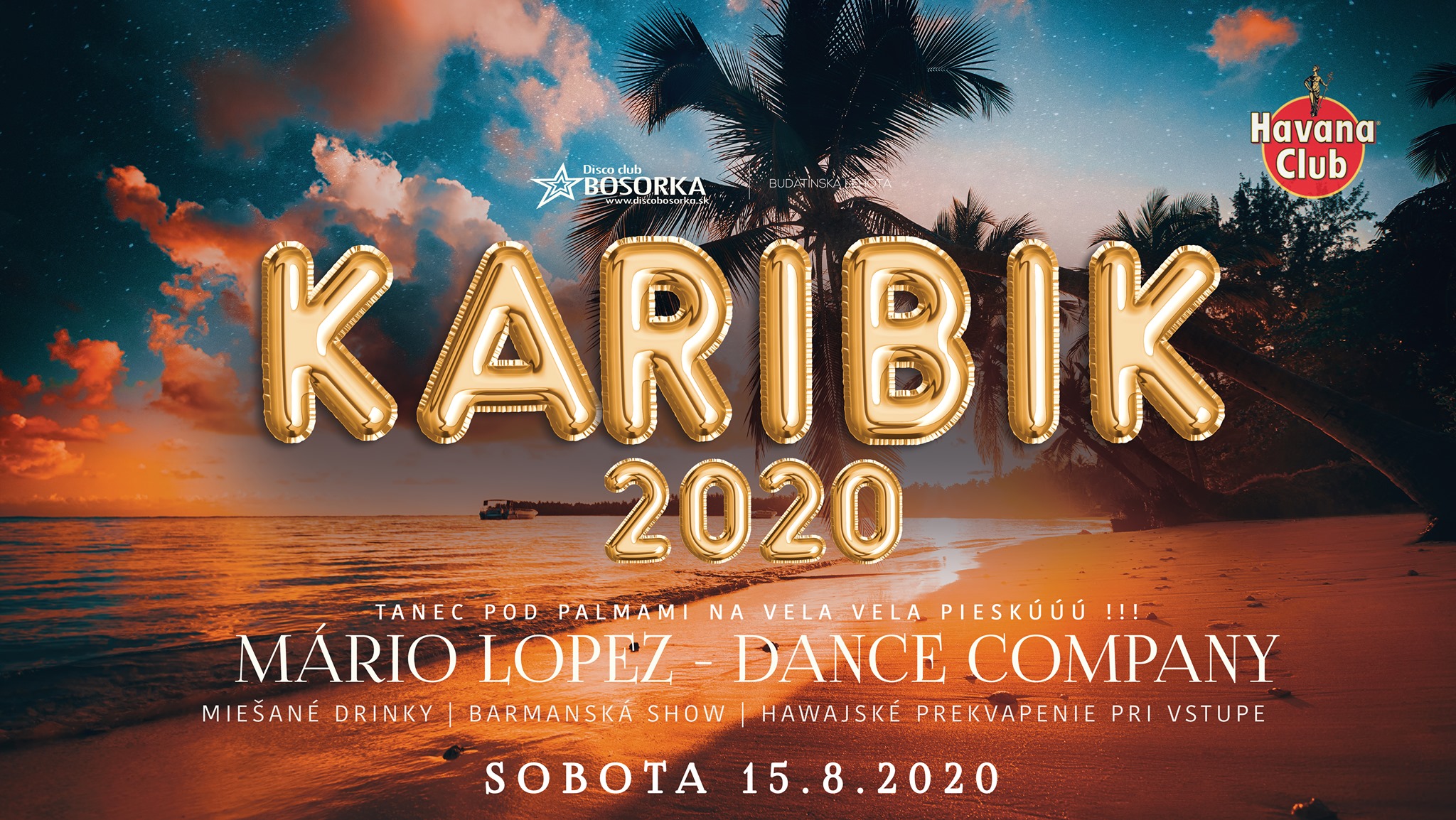 Karibik 2020 Mário Lopez Dance Company Dj Sebastian Crown