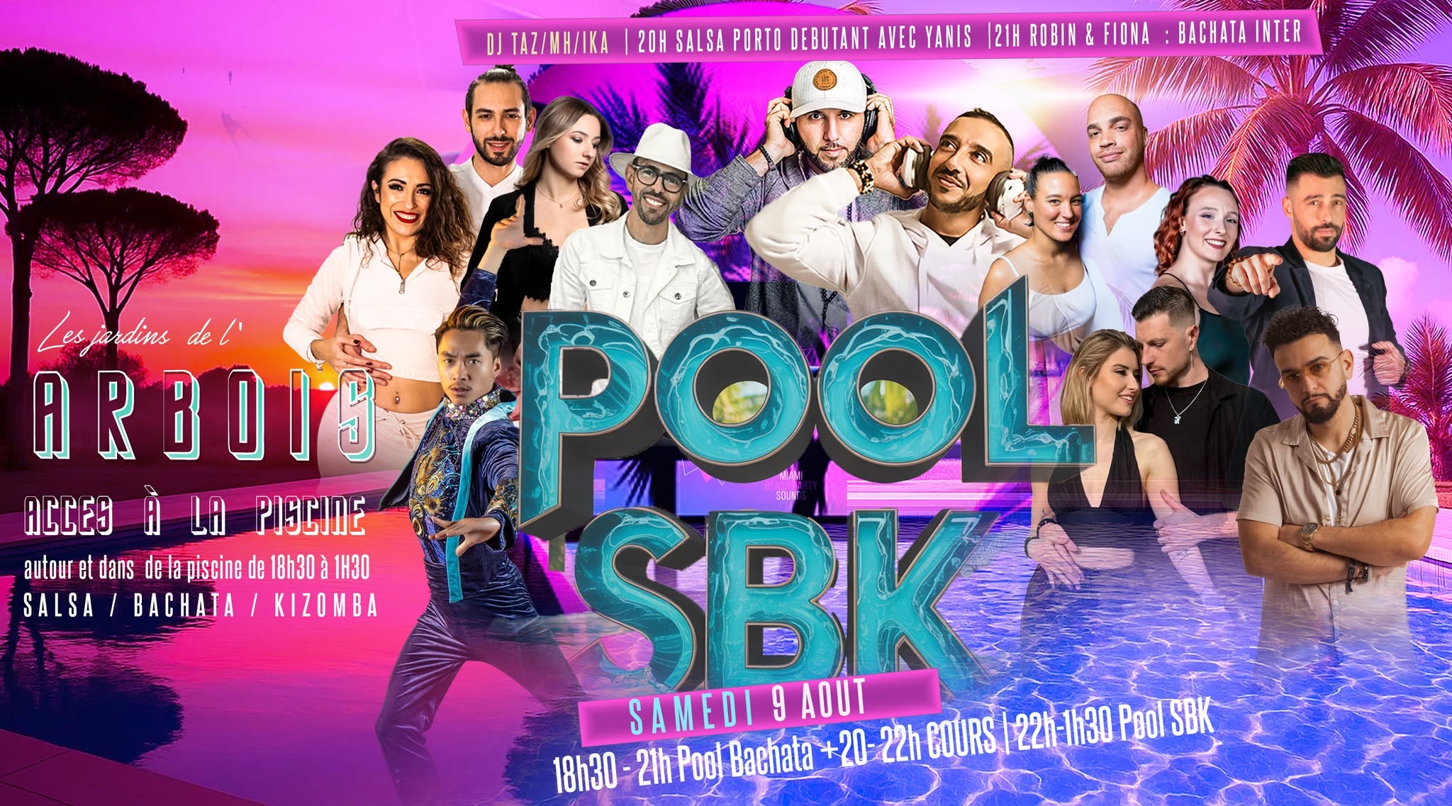 POOL SBK de l'ARBOIS - Samedi 9 AOUT
