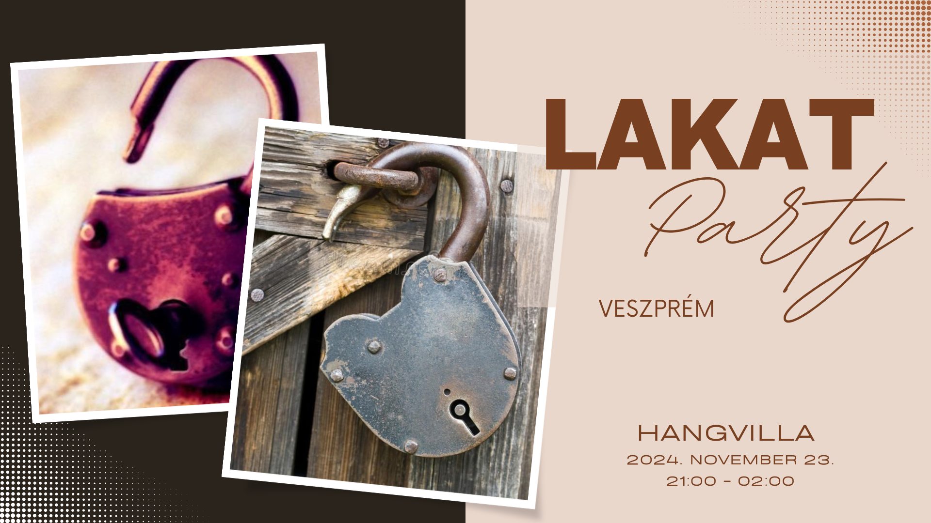 🗝️ Lakat salsa&bachata party Veszprémben!