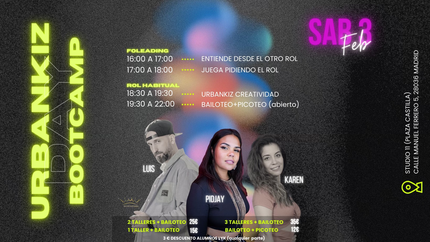URBANKIZ DAY CON PIDJAY 🇫🇷 Y LUIS&KAREN