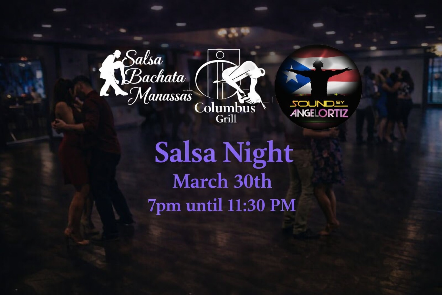 Salsa Night at Columbus Grill - March 30th 2026