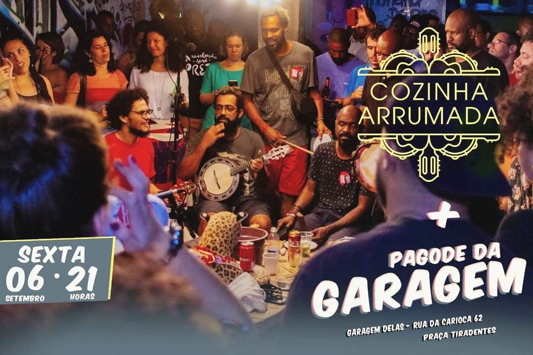 Pagode do Cozinha Arrumada na Garagem Delas - Lista Amiga!