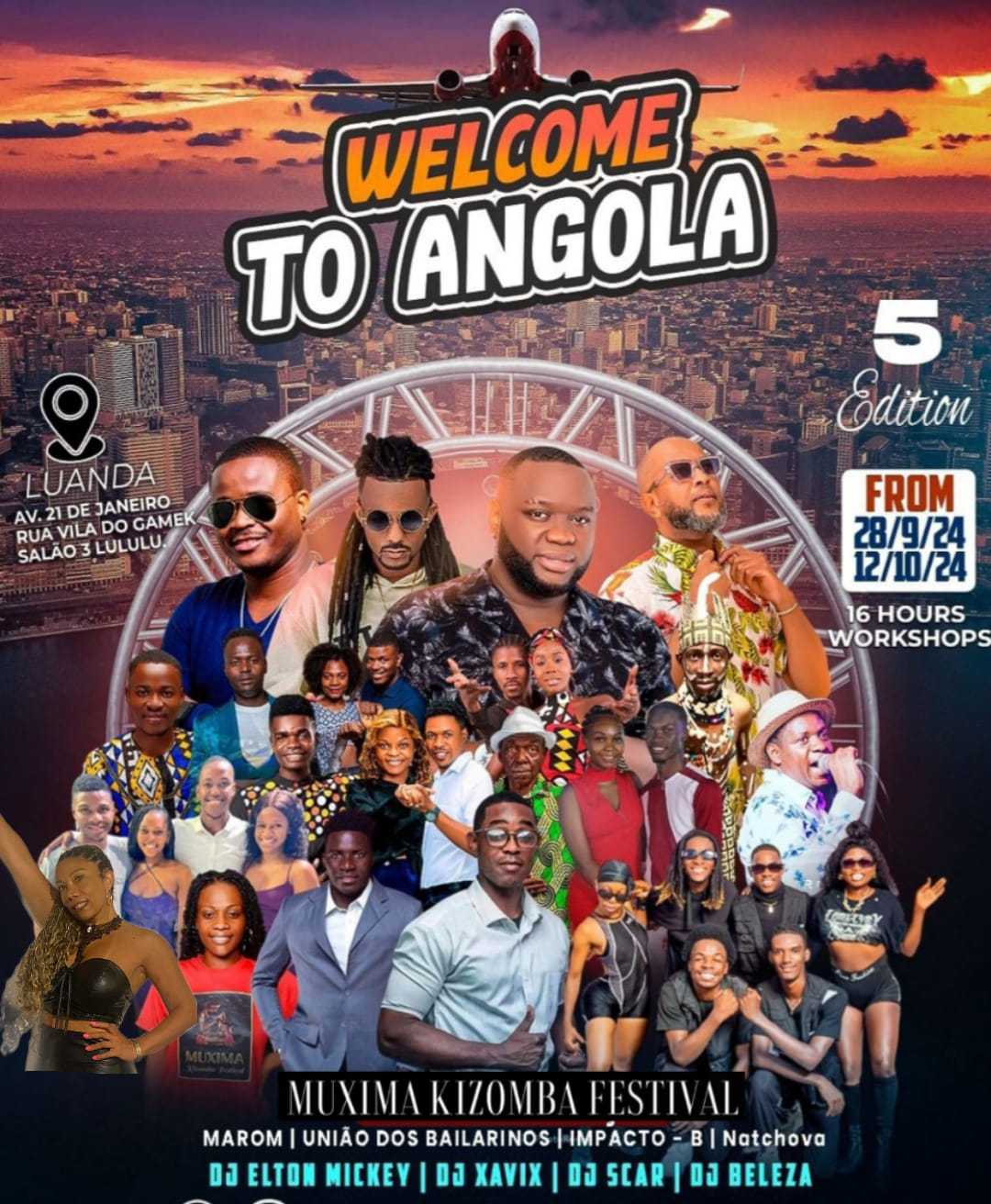 Welcome To Angola 2024 & Muxima Kizomba Festival