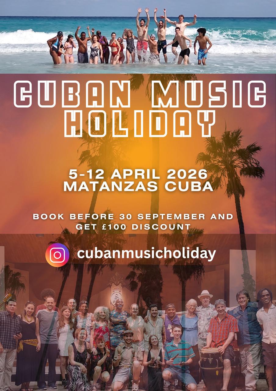 Cuban Music Course in Matanzas, Cuba 5th-12th April 2026