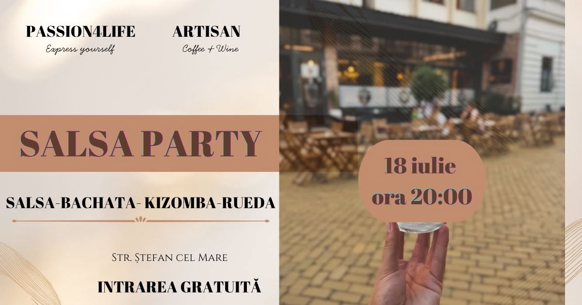 Salsa Street Party @Artisan Coffee& Wine