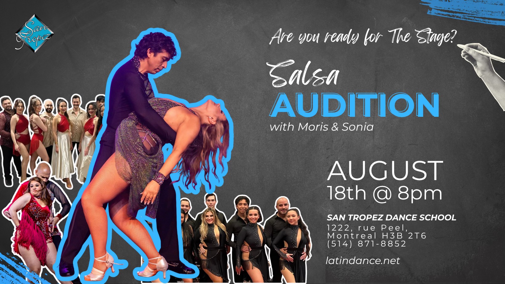 AUDITIONS - Salsa Choreography Team