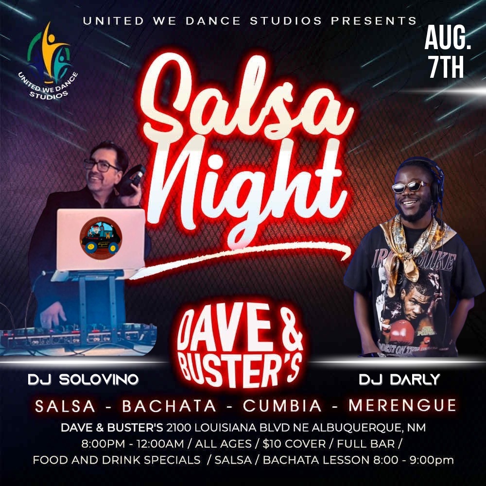 Salsa Night At Dave & Busters! ๐คฉ