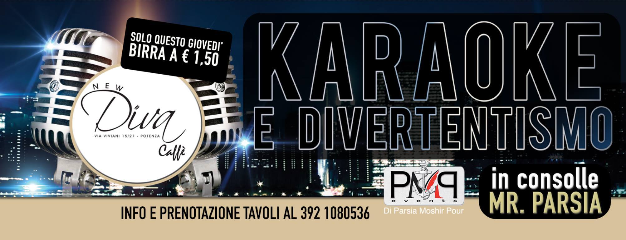 Karaoke e Divertentismo at New Diva Cafè - Potenza