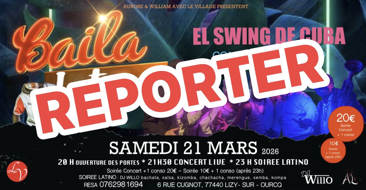 ๐Soirรฉe Baila Latina๐