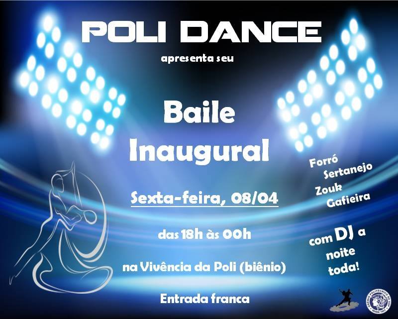 Baile Inaugural de 2016 do POLI DANCE