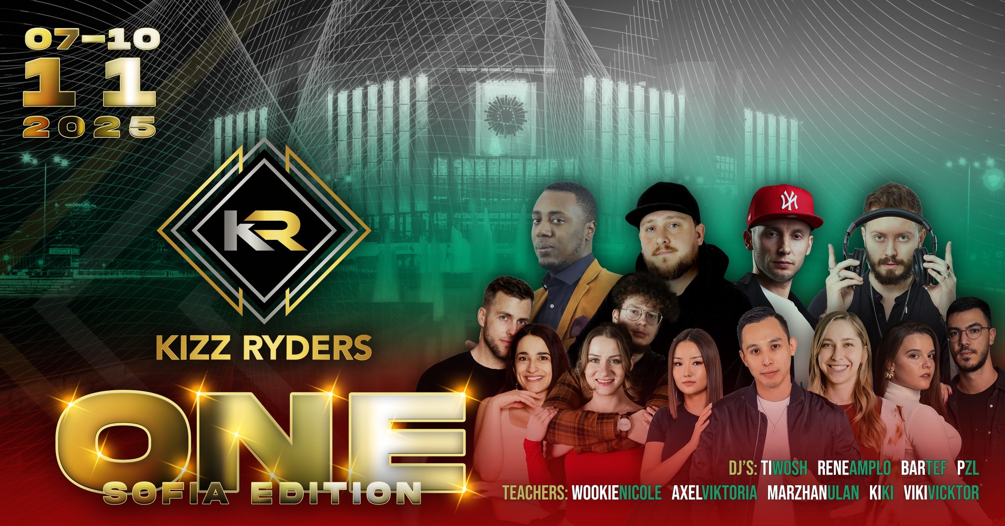 Kizz Ryders 'ONE' Sofia Edition 2025