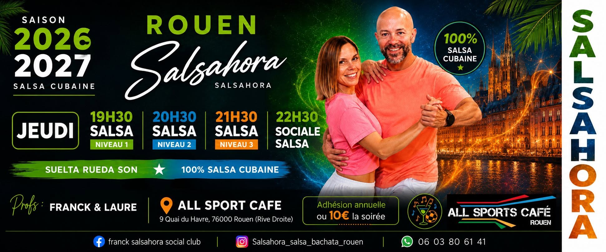 JEUDI 100% salsa #1 ( by ALLSPORTS )