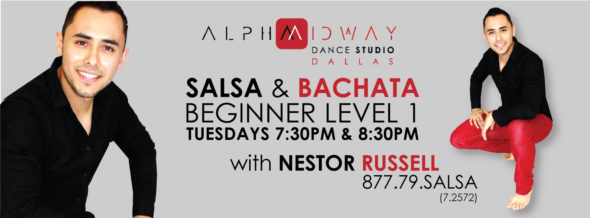 ~ SALSA & BACHATA ~ TUESDAYS Absolute Beginner Lessons