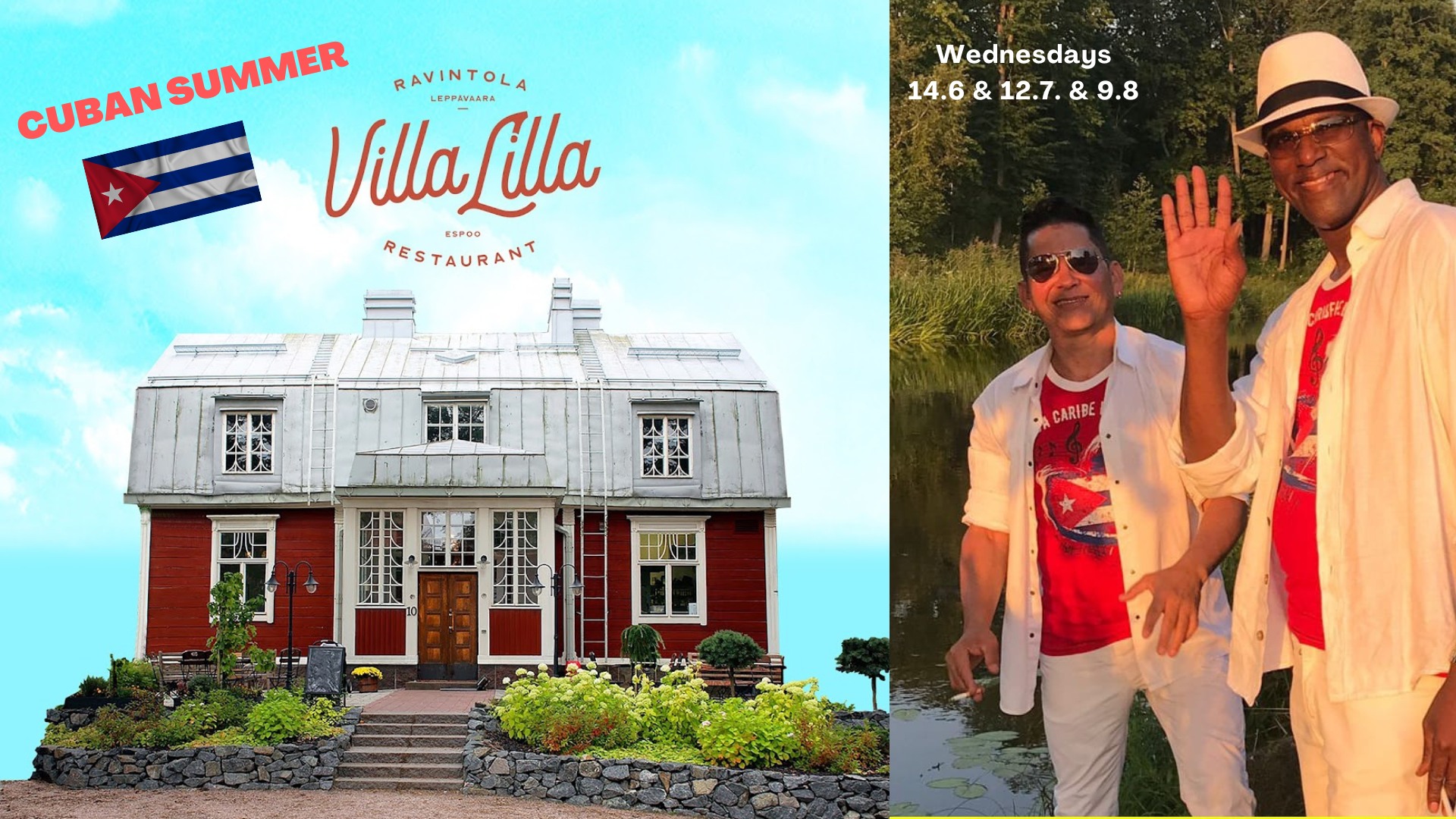 Villa Lillan kesäiset Kuuba-illat