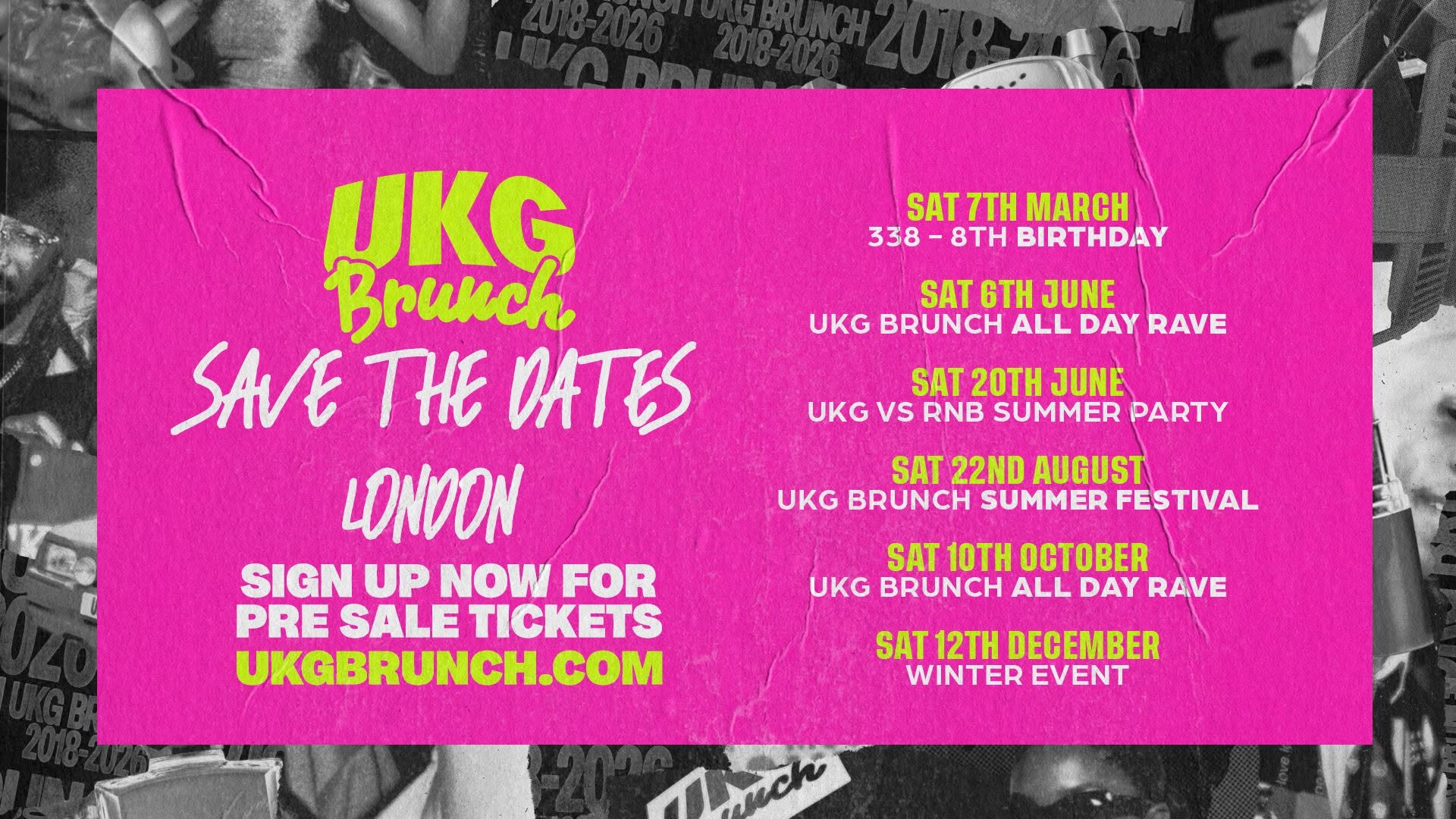 UKG Brunch - Christmas All Day Rave
