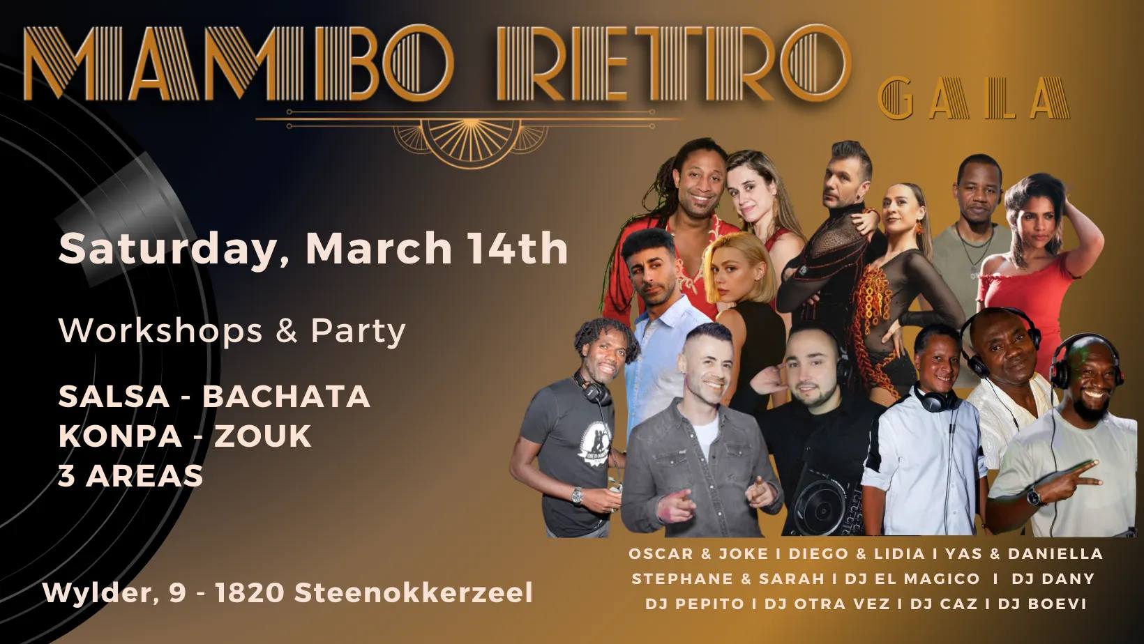 πππππ πππππ ππππ I 3 Rooms Salsa Bachata konpa Zouk Love SBK - Sat.14 March.