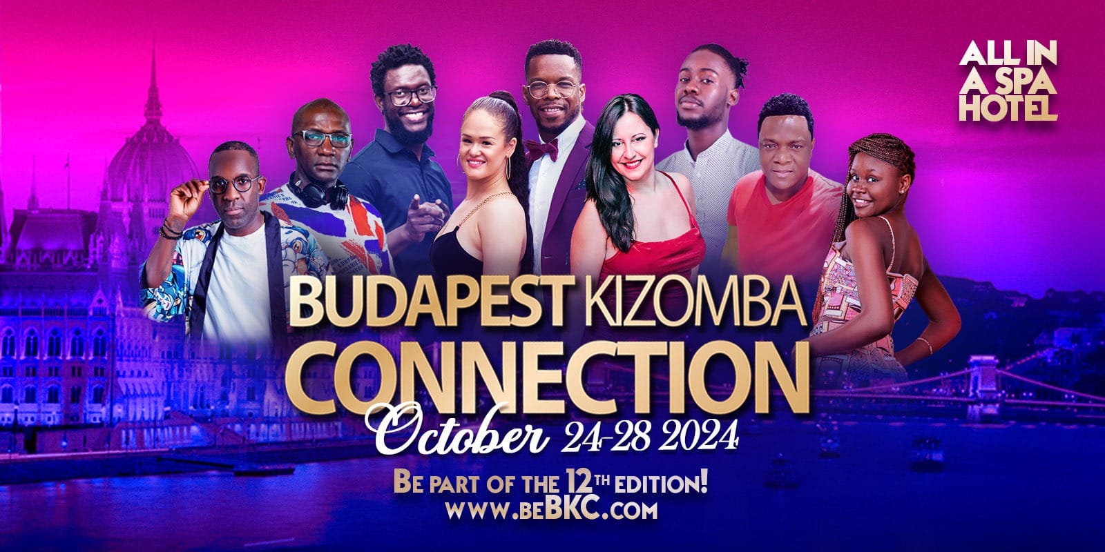 BUDAPEST KIZOMBA CONNECTION #BKC2024 12th Edition 24-28OCT