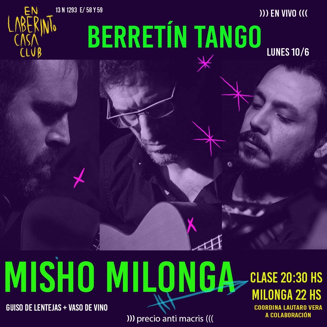 Berretin Tango en La Misho!!! 10 6 <3