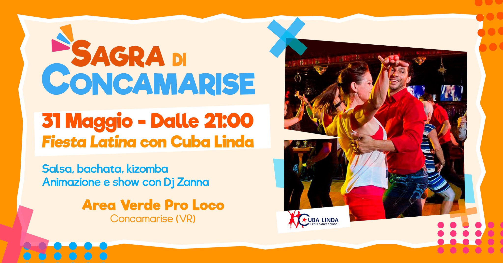 Sagra di Concamarise - Fiesta Latina con Cuba Linda - 31 maggio 2025