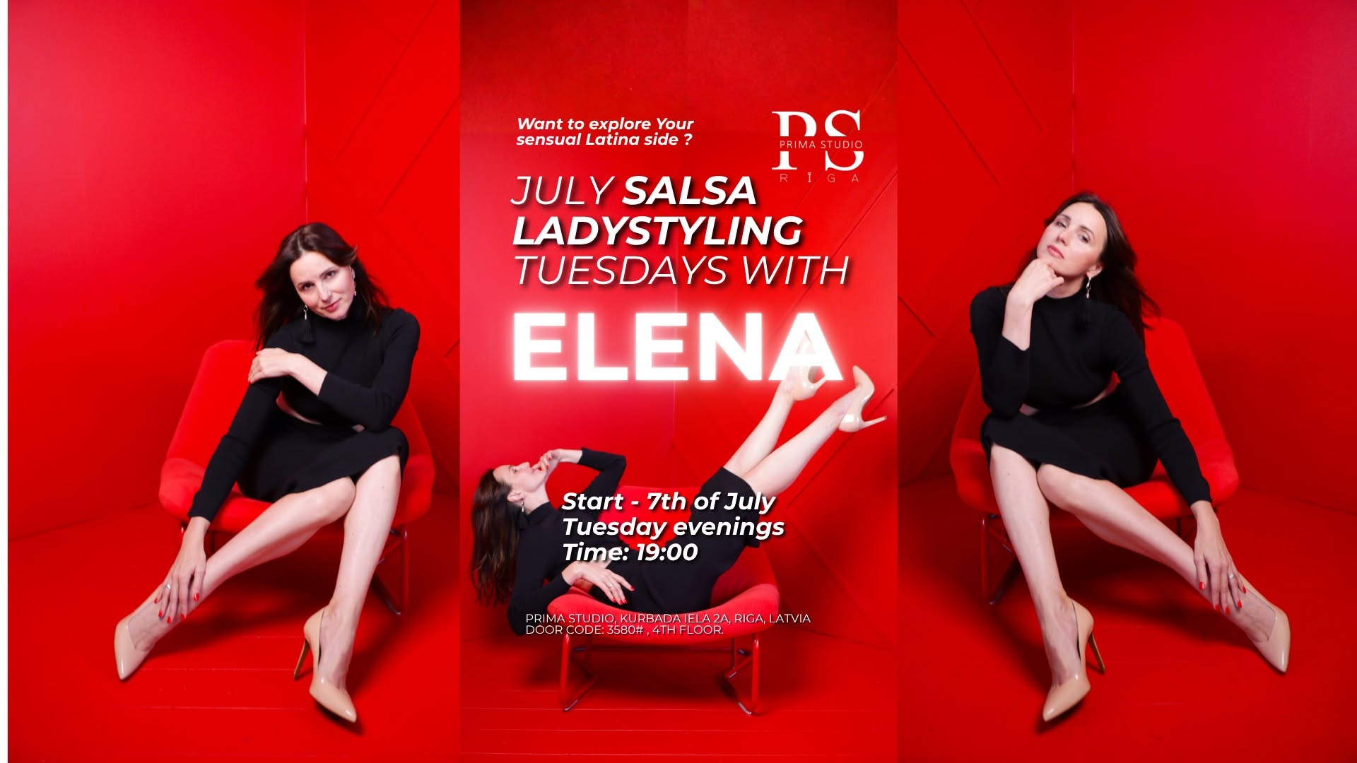 Salsa Lady styling with Elena