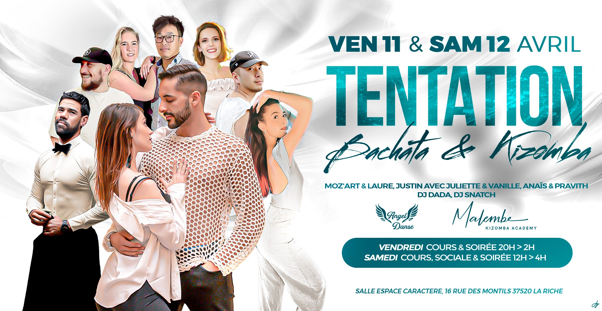 TENTATION BACHATA & KIZOMBA - ACT IV FASCINATION