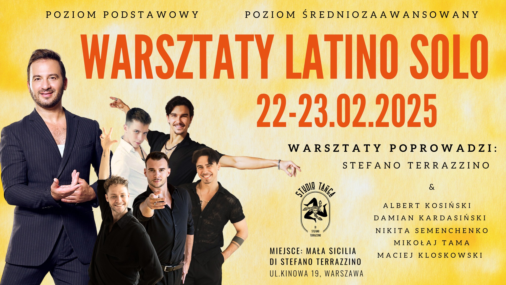 Warsztaty Latino Solo w Małej Sicili di Stefano Terrazzino 22-23.02.2025