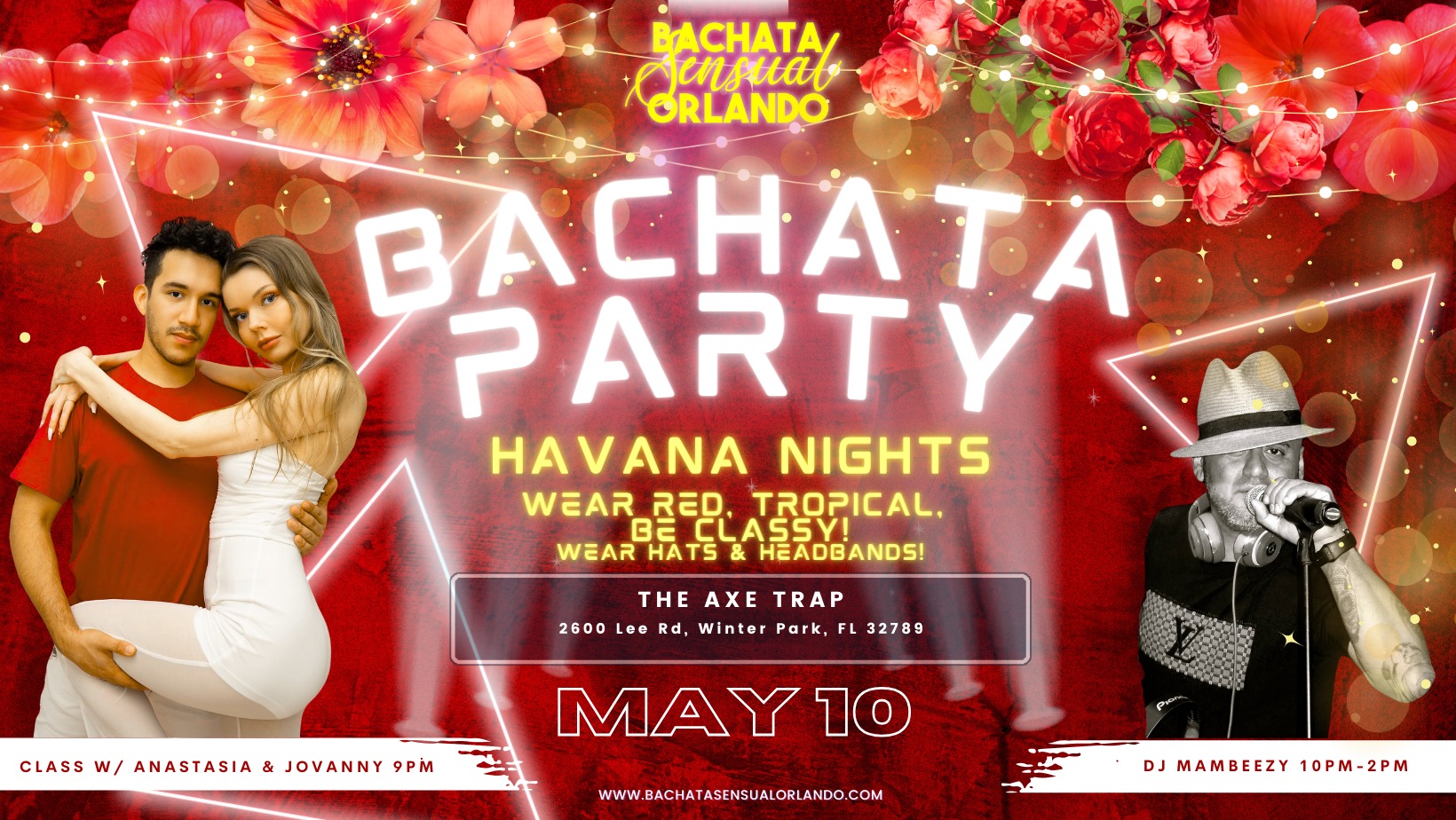 BSO Bachata Social - Friday May 10th @ The Axe Trap