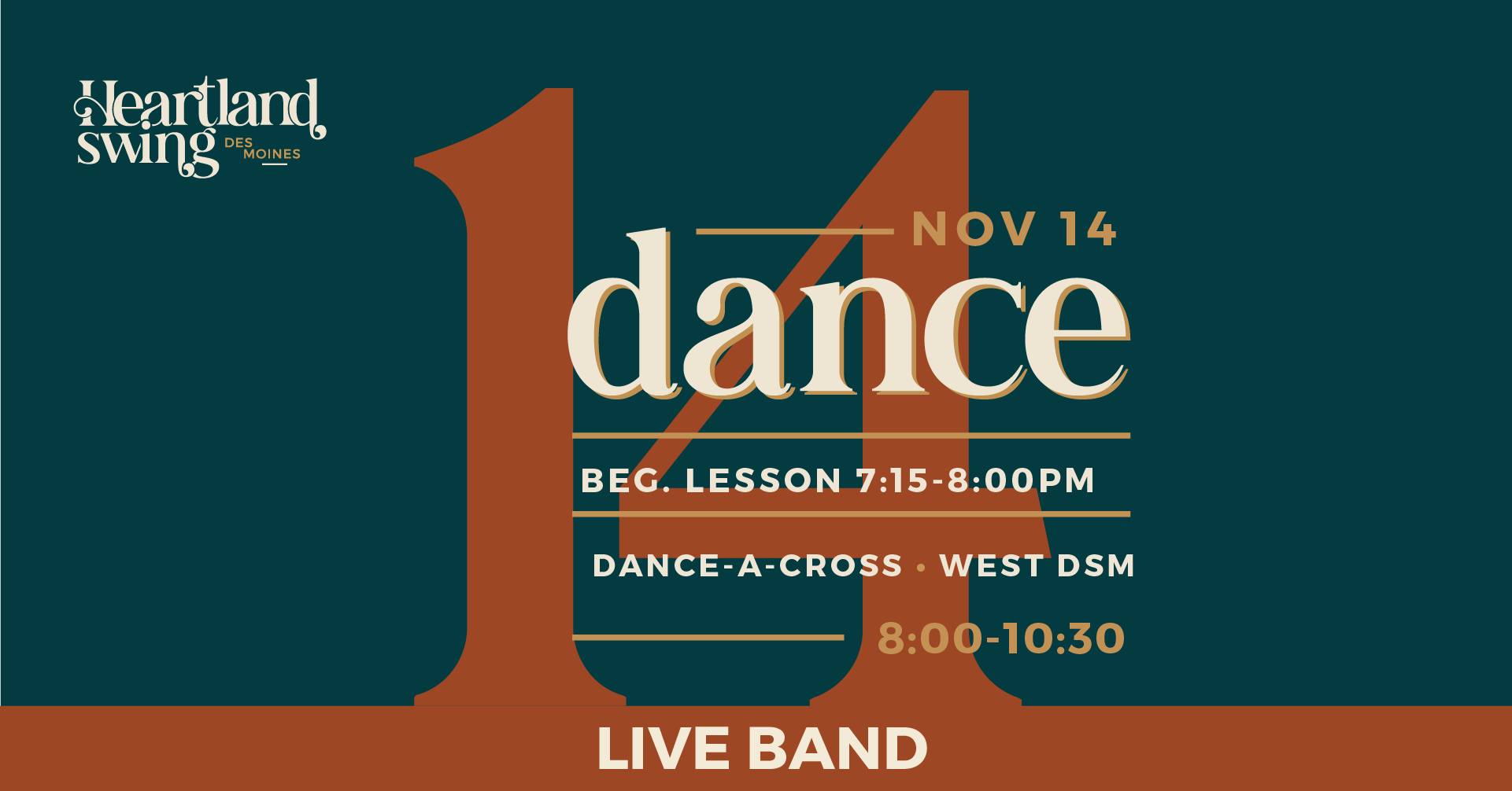 November Swing Dance featuring Junction Jazz Society