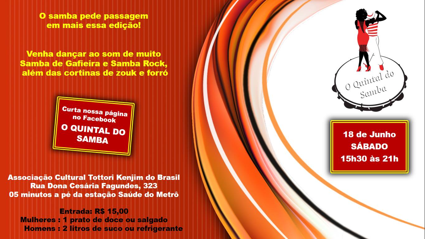 O Quintal do Samba - Edição de Junho