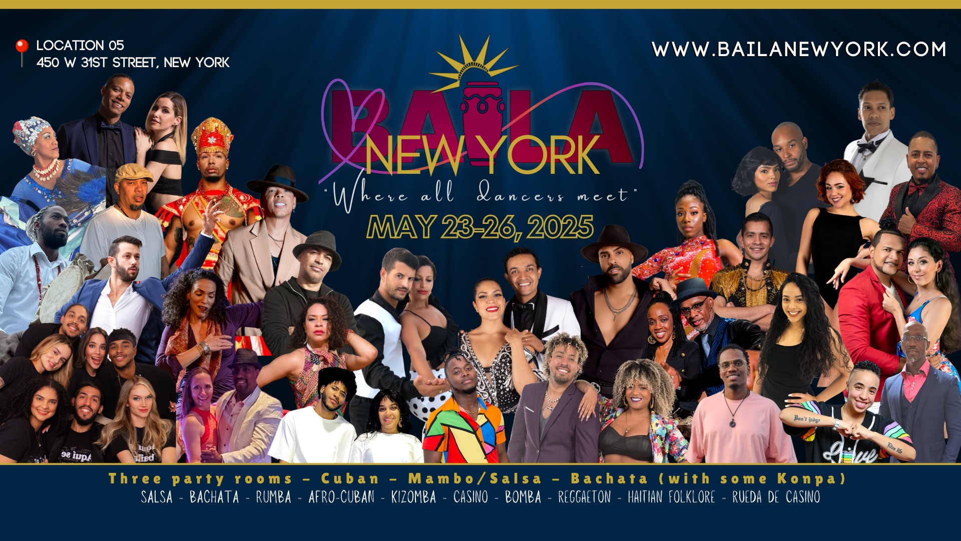 Baila New York AfroCuban Latin Dance Fest