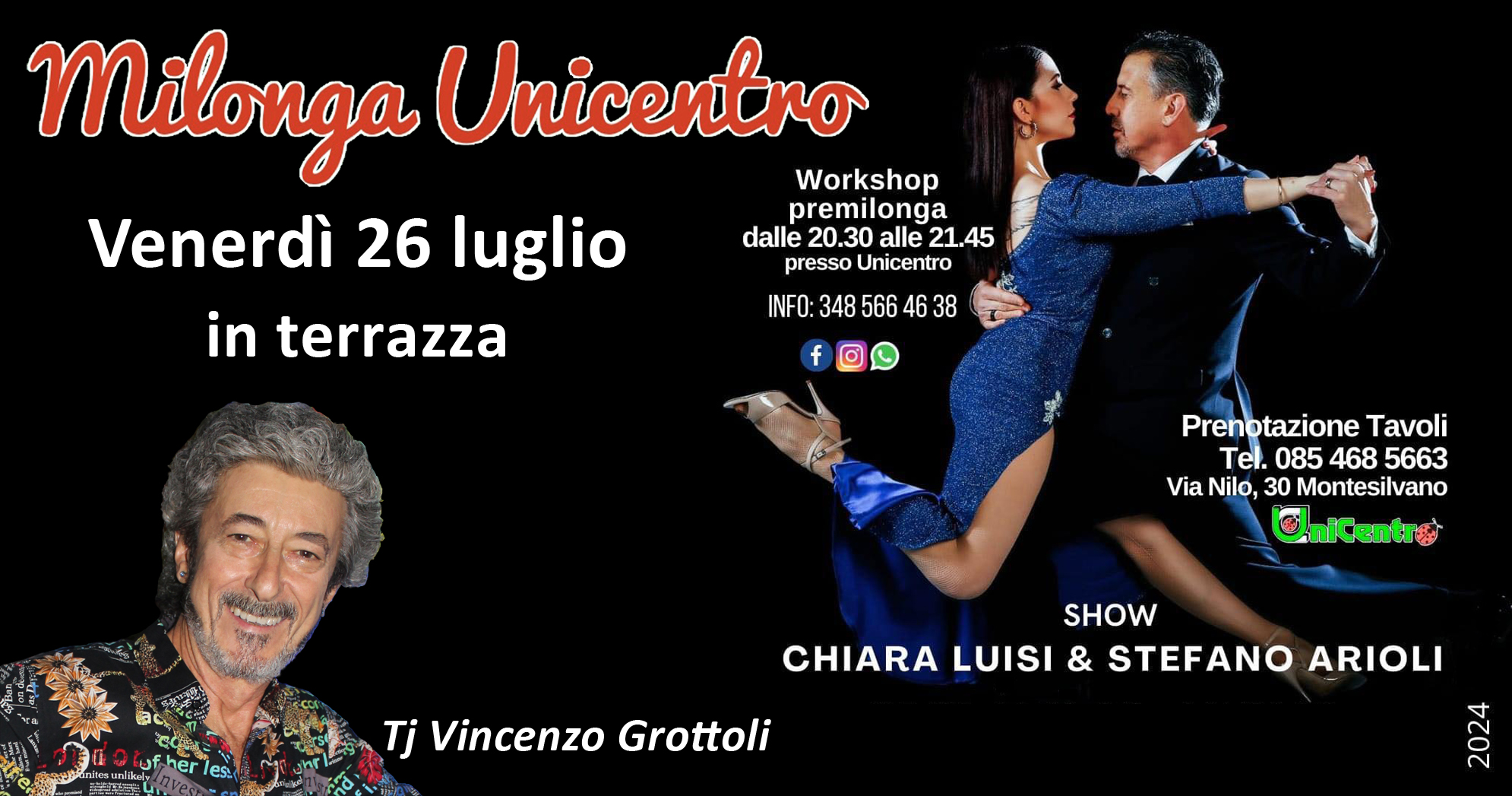 I campionissimi Chiara Luisi e Stefano Arioli all'Unicentro!!