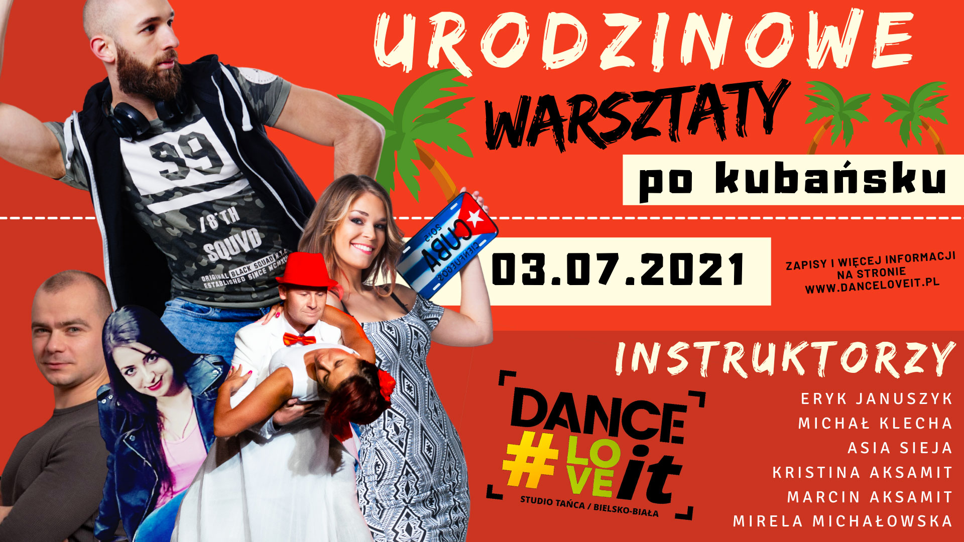 Urodzinowe warsztaty DANCE#LOVEit po kubańsku!