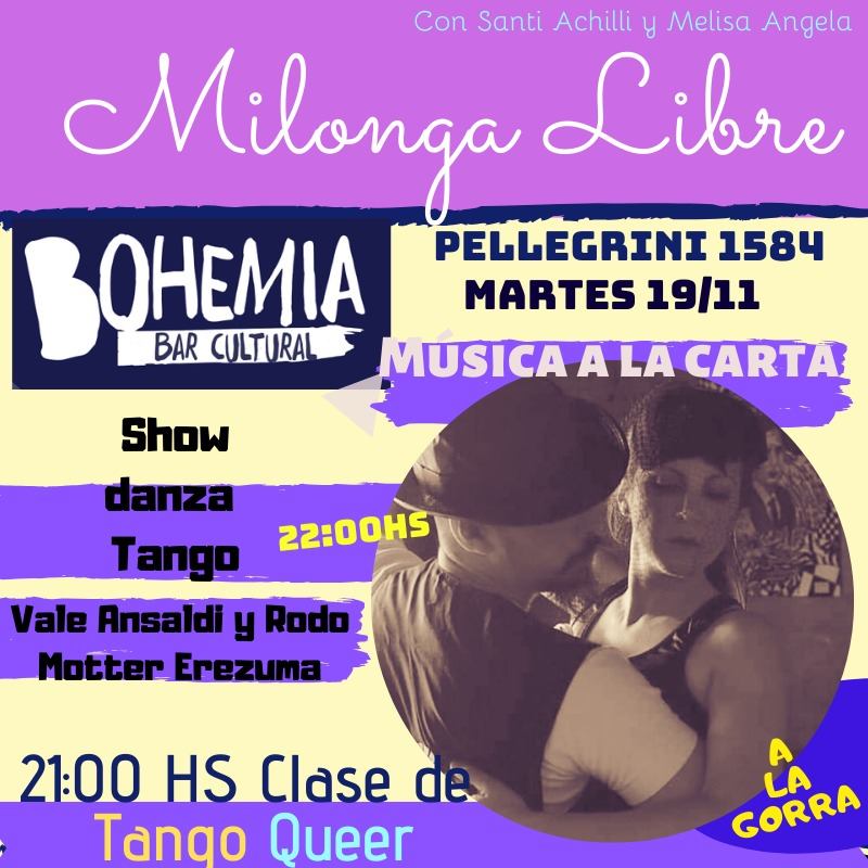 Bailan Valeria Ansaldi y Rodolfo Motter Erezuma