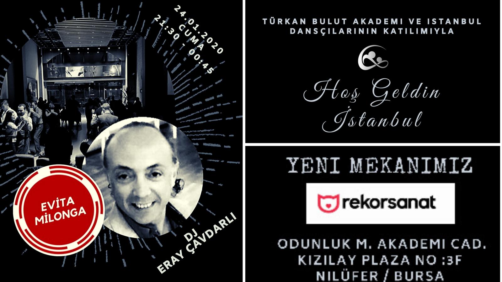 Evita Milonga Bursa Dj Eray Çavdarlı-İstanbul