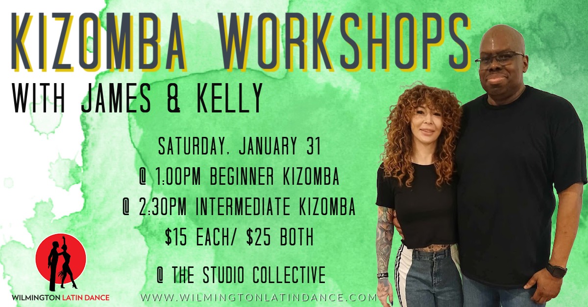 ** Postponed due to weather ** Kizomba Workshops with James & Kelly