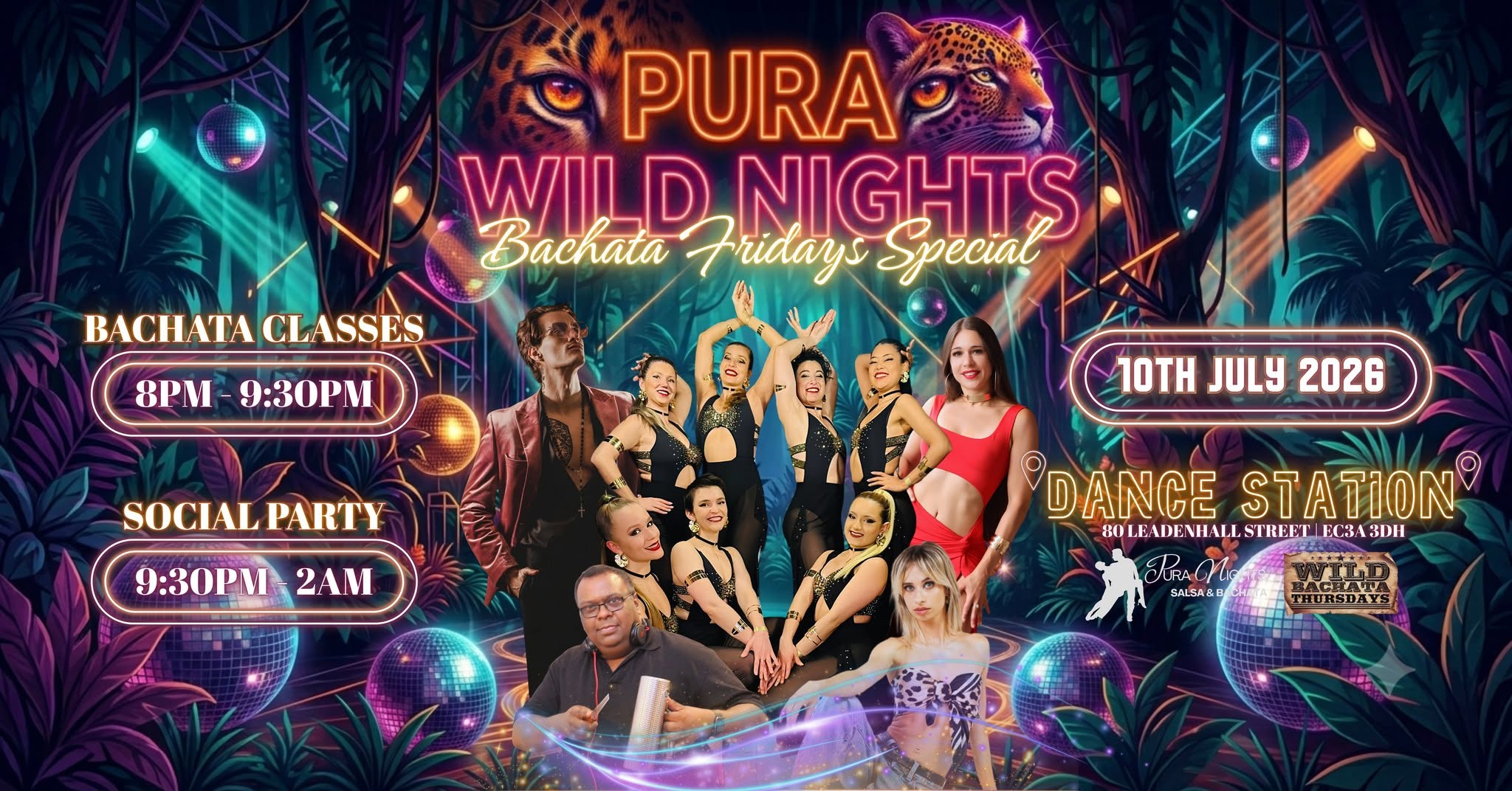 PURA WILD NIGHTS - Bachata Fridays Special @ Dance Station in Aldgate