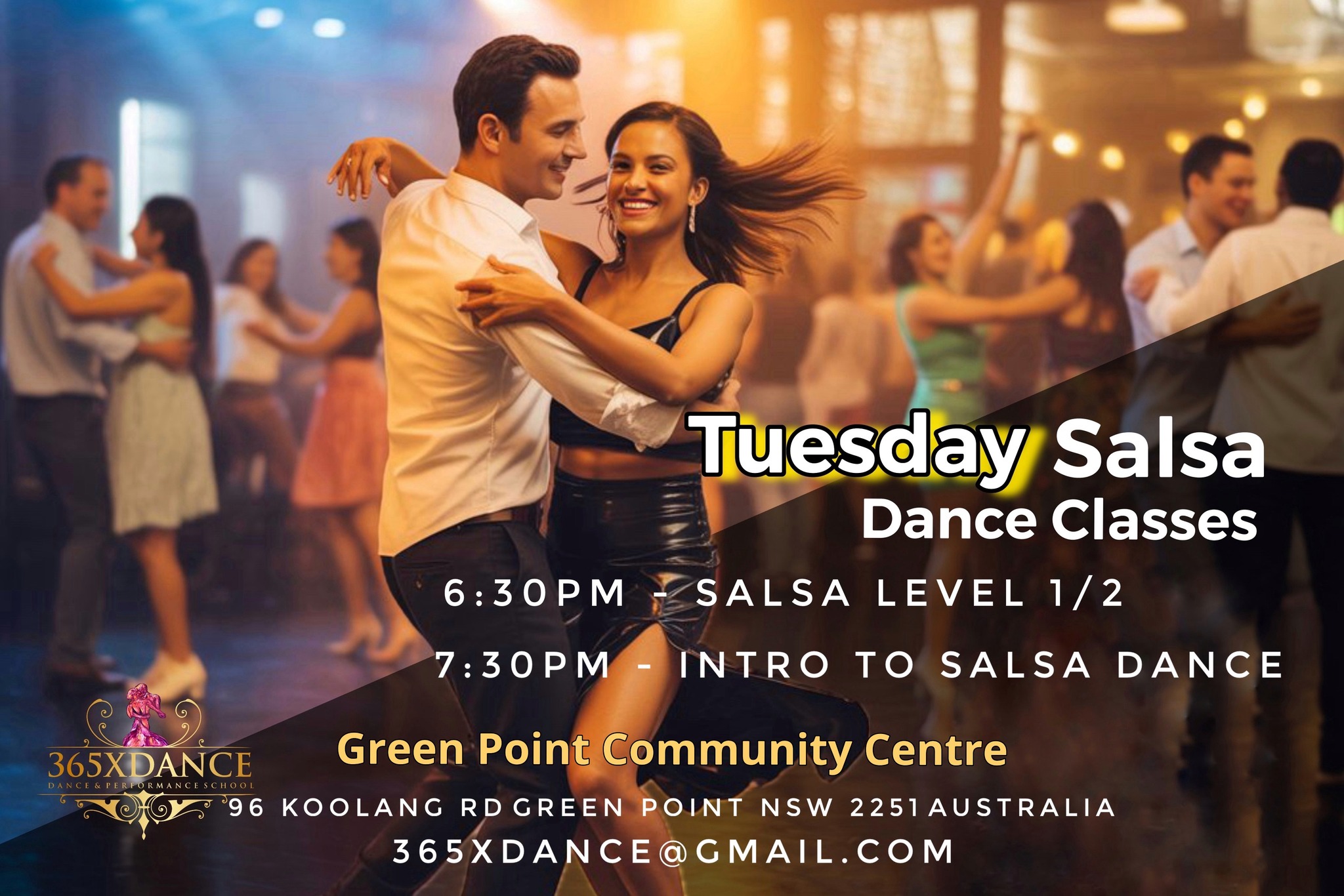 Green point Salsa Dance trial class