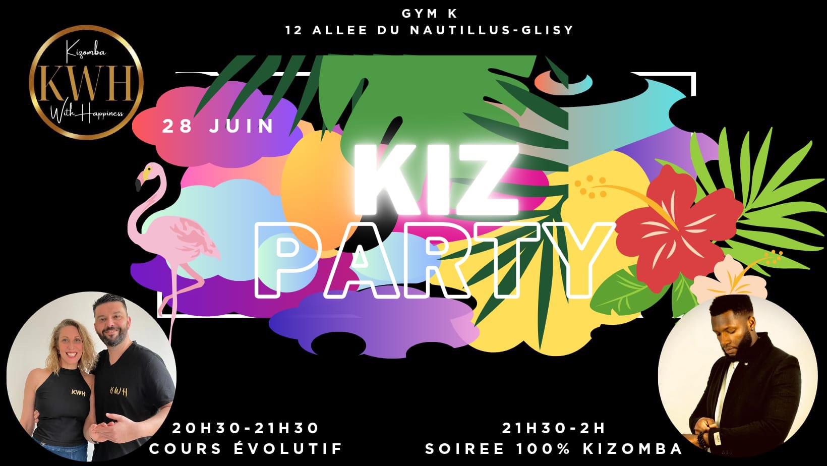 KIZ party Amiens 100% kizomba