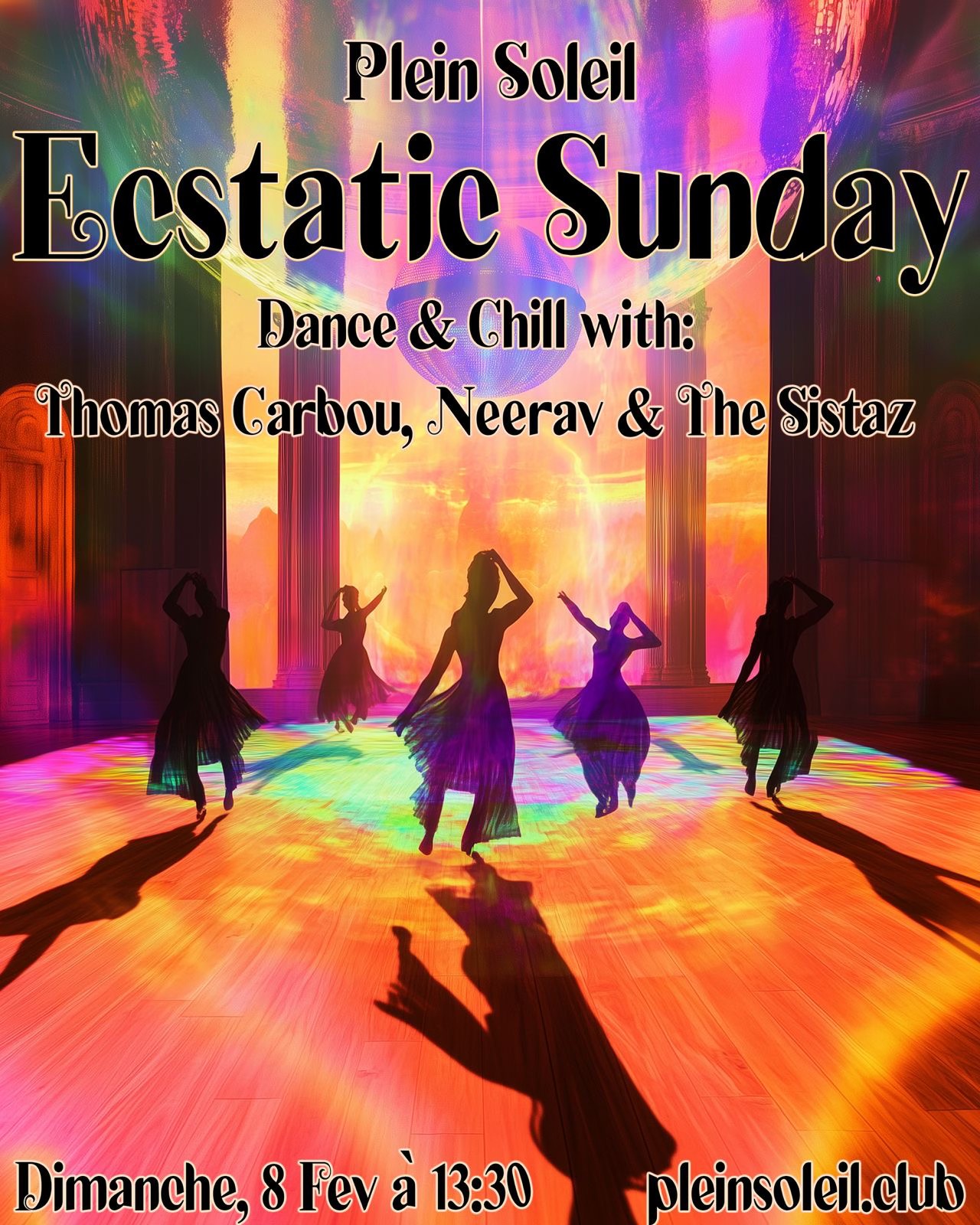 Ecstatic Sunday ∞ The Sistaz, Neerav & Thomas Carbou