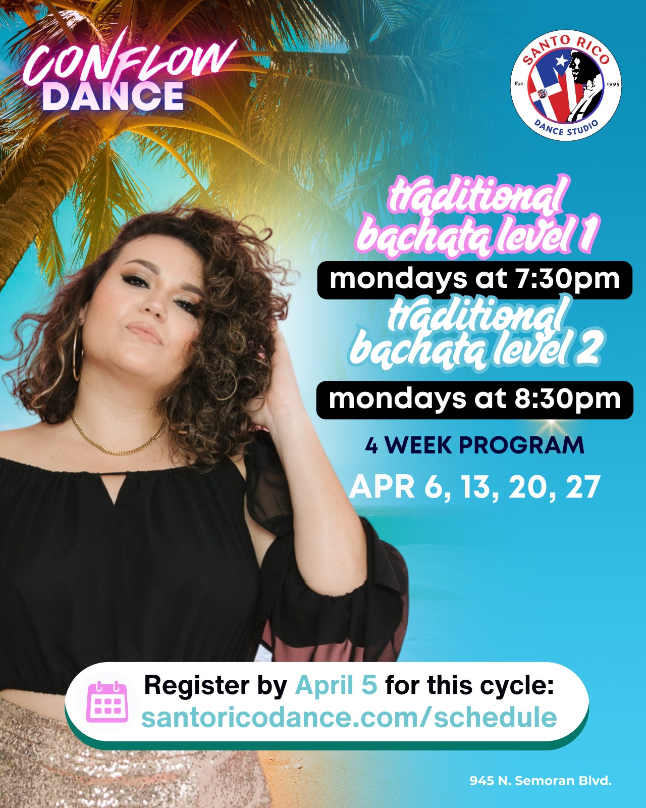 New Traditional Bachata - Levels 1 & 2!