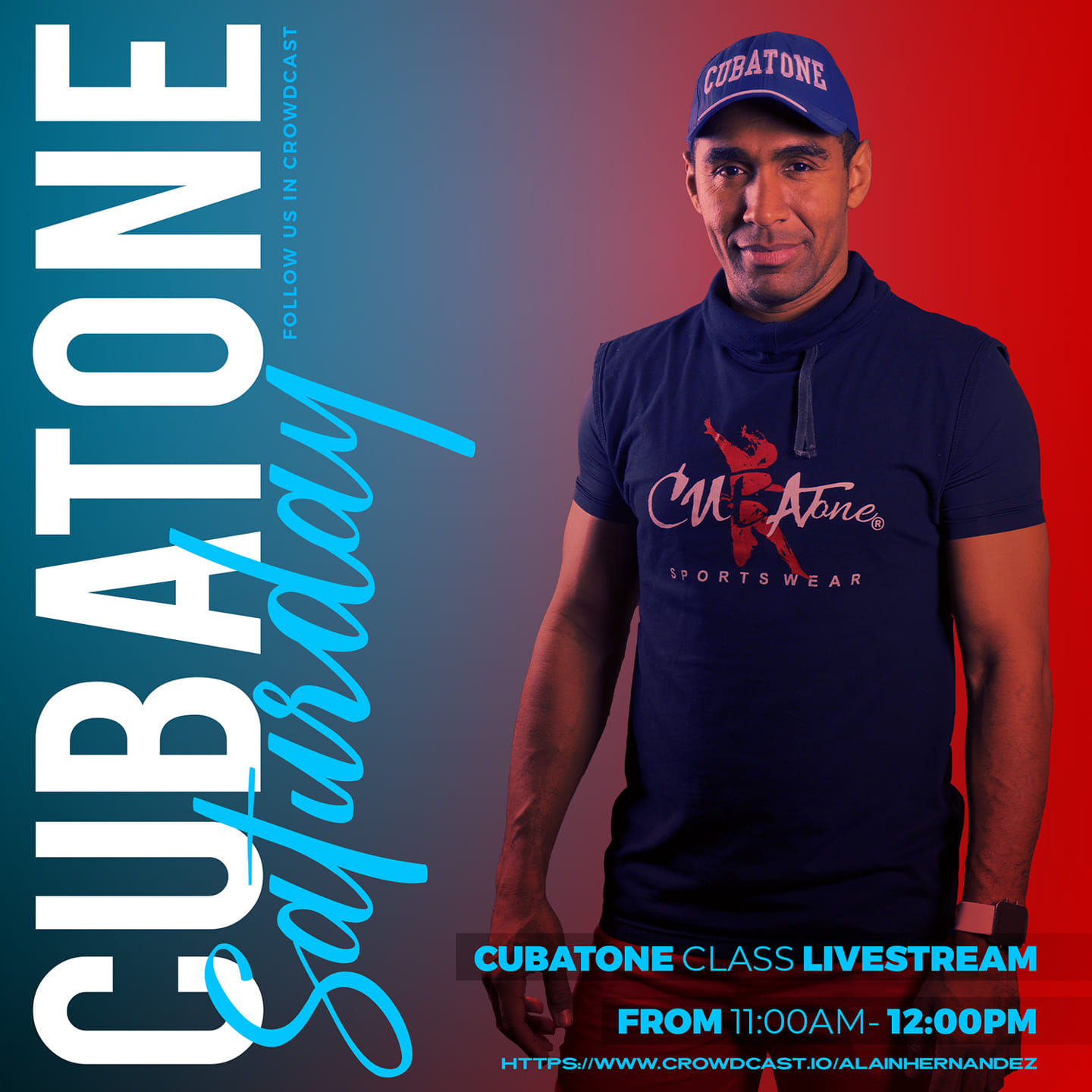CUBAtone Class Livestream Saturday